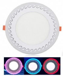 Dual Color LED Panel Light (Lace Circle )