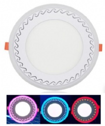 Dual Color LED Panel Light (Lace Circle )